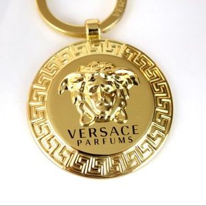 Versace Parfums Versus Medusa Keychain Charm
